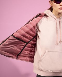 Skechers Outerwear W Padded Vest Kadın Yelek - Pembe