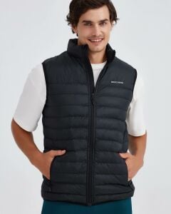 Skechers M Essential Vest Erkek Yelek - Siyah XXL