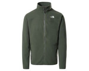 The North Face 100 Glacier Tam Fermuarlı Erkek Polar Ceket - Thyme