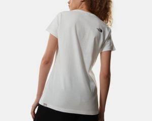 The North Face Easy Tee Kadın Tişört - Beyaz