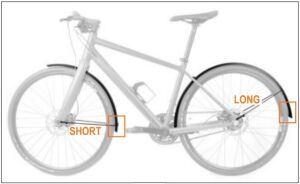 Sks Edge AL 46 27.5, 28 Jant Bisiklet Alüminyum Çamurluk Seti