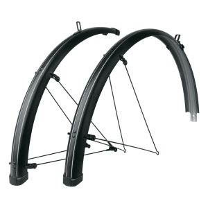 SKS Bluemels Stripes 55 mm 27.5, 28, 29 Jant Bisiklet Ön/Arka Çamurluk Seti Siyah
