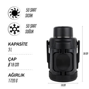 IGLOO Big Barrel Termos 3 Litre