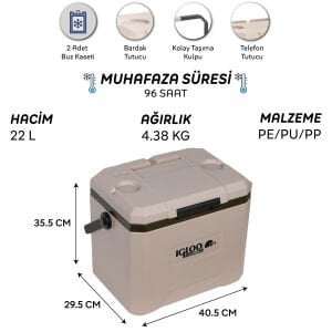 IGLOO CoreMAX 22 Buzluk 22 Litre