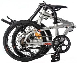 Geotech Fold Up 20.4 20 Jant 8 Vites HD Katlanır Bisiklet - Gümüş 2026