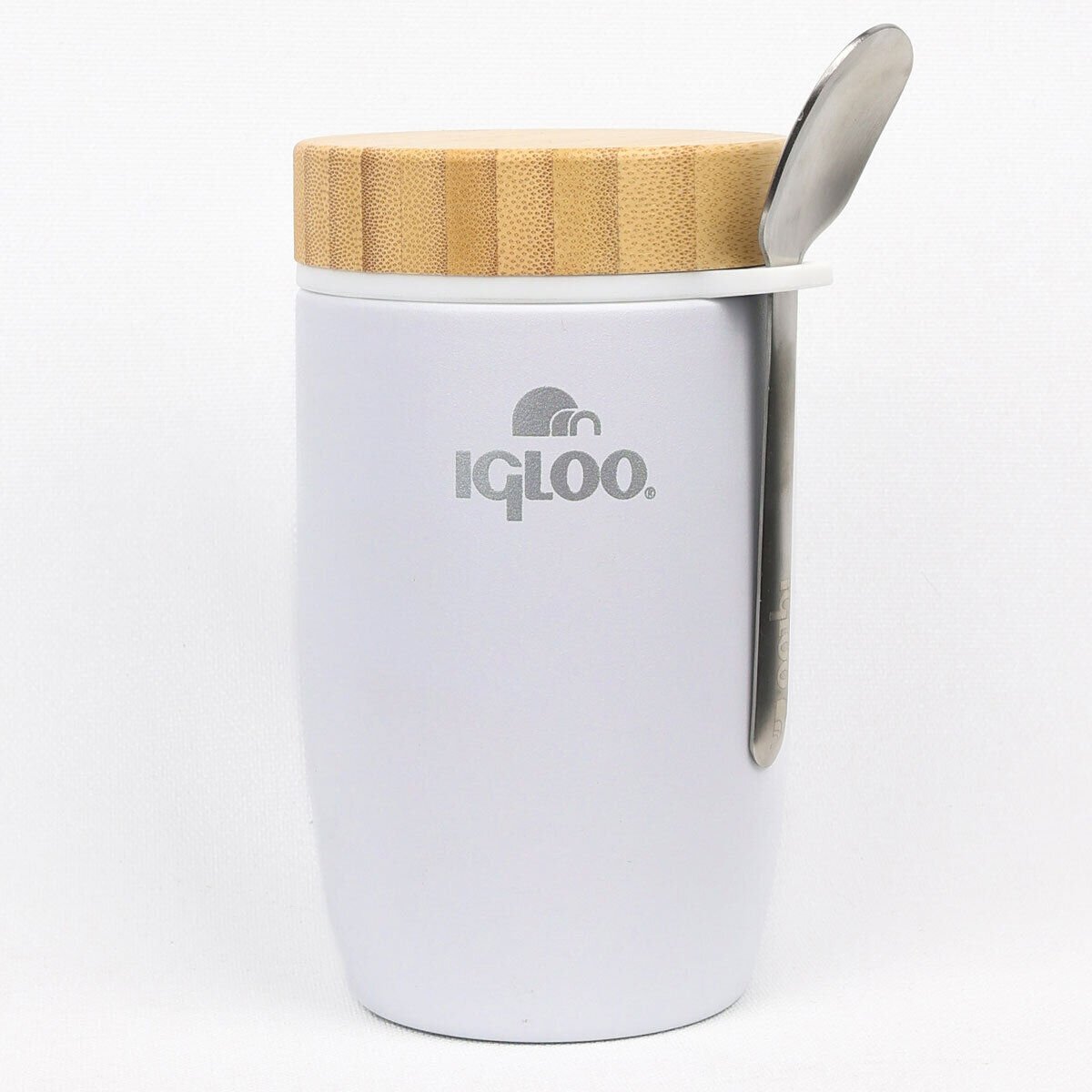 IGLOO Bamboo Yemek Termosu 500ml - Beyaz