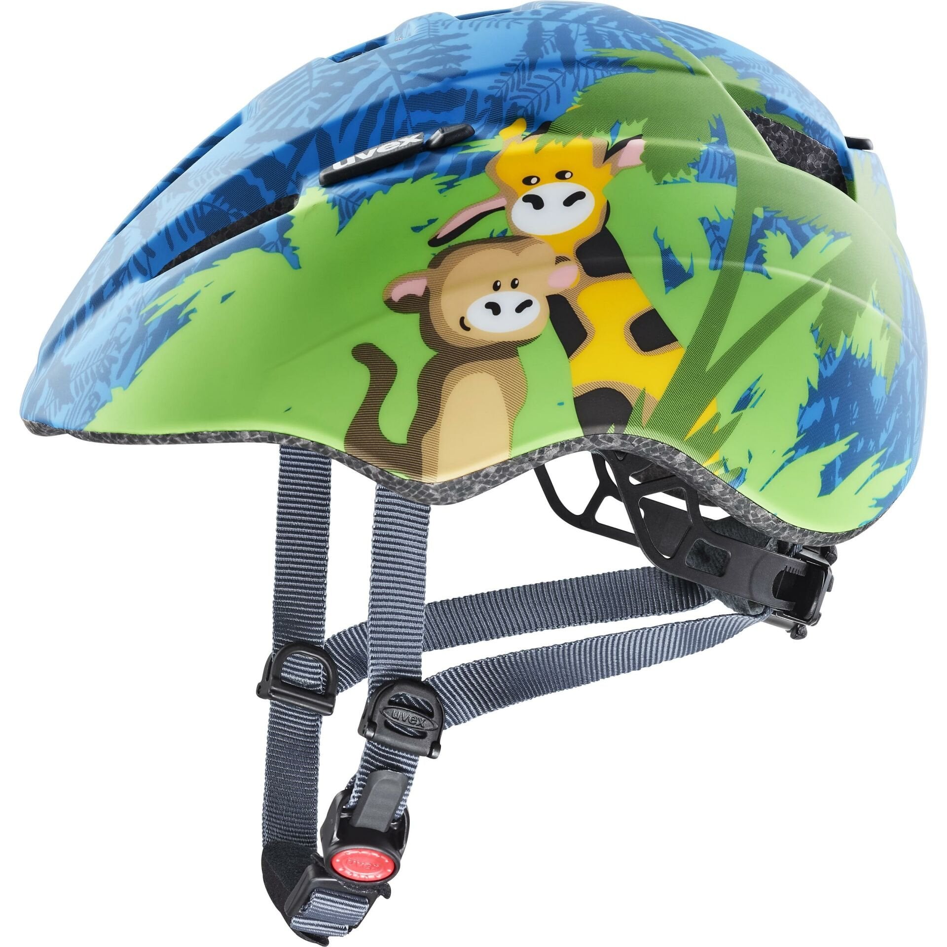 Uvex Kid 2 CC Çocuk Bisiklet Kaskı - Jungle Matt