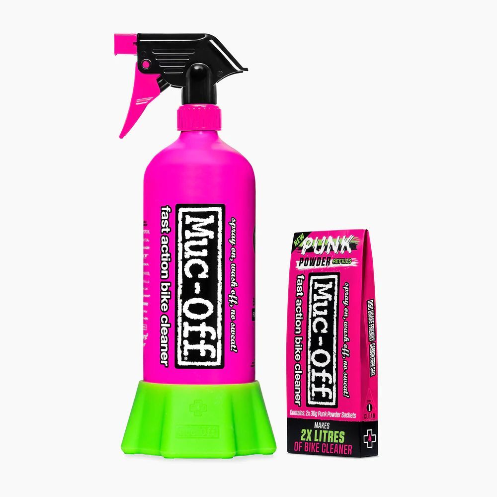 Muc-Off Bottle For Life Bundle Bisiklet Temizleme Şişesi ve 4'lü