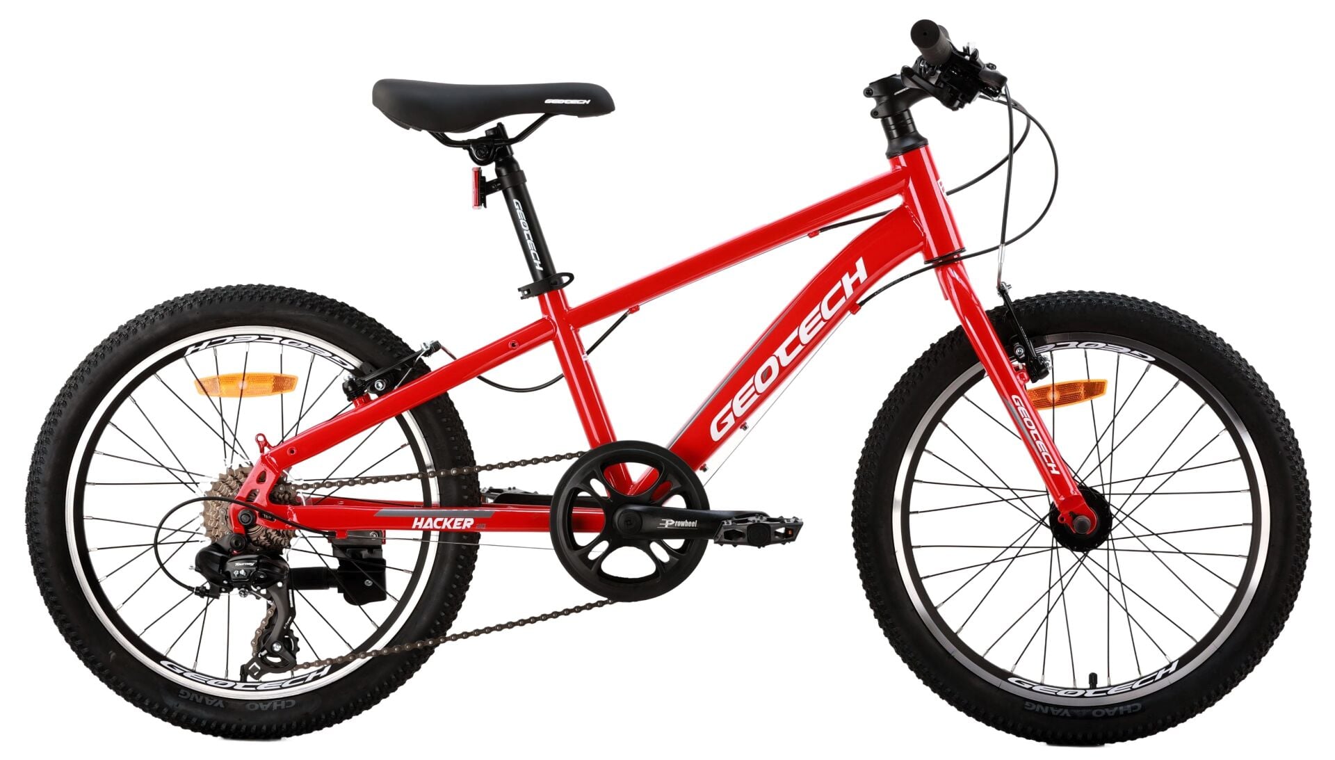 Geotech Hacker 20 Çocuk Bisikleti - Kırmızı 2026