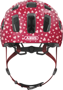 Abus Youn-I 2.0 Çocuk Genç Bisiklet Kaskı - Cherry Heart