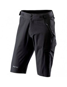 Northwave Edge Baggy Şort - Siyah