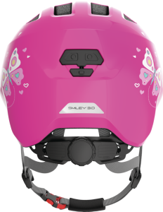 Abus Smiley 3.0 Çocuk Bisiklet Kaskı - Pink Butterfly S