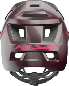 Abus YouDrop Çocuk Genç Bisiklet Kaskı - Wildberry Red S