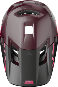 Abus YouDrop Çocuk Genç Bisiklet Kaskı - Wildberry Red S